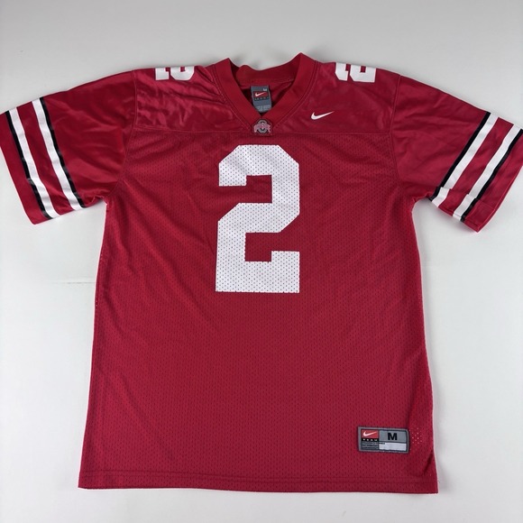 Nike Other - Vintage Team Nike Ohio State Buckeyes Youth Medium Jersey Red Mesh Football